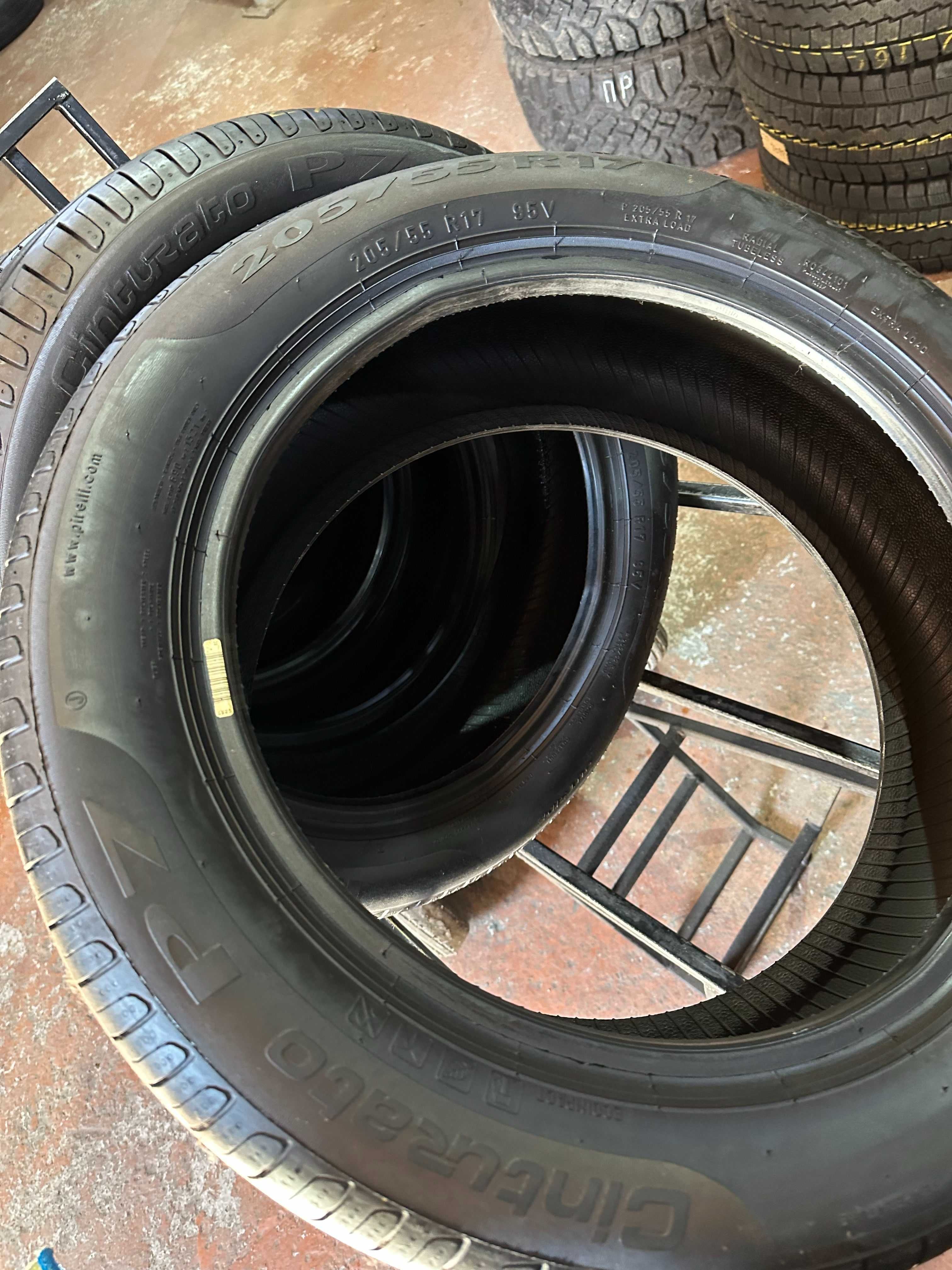 Шины БУ 205 55 R 17 Pirelli Cinturato P7 Резина лето