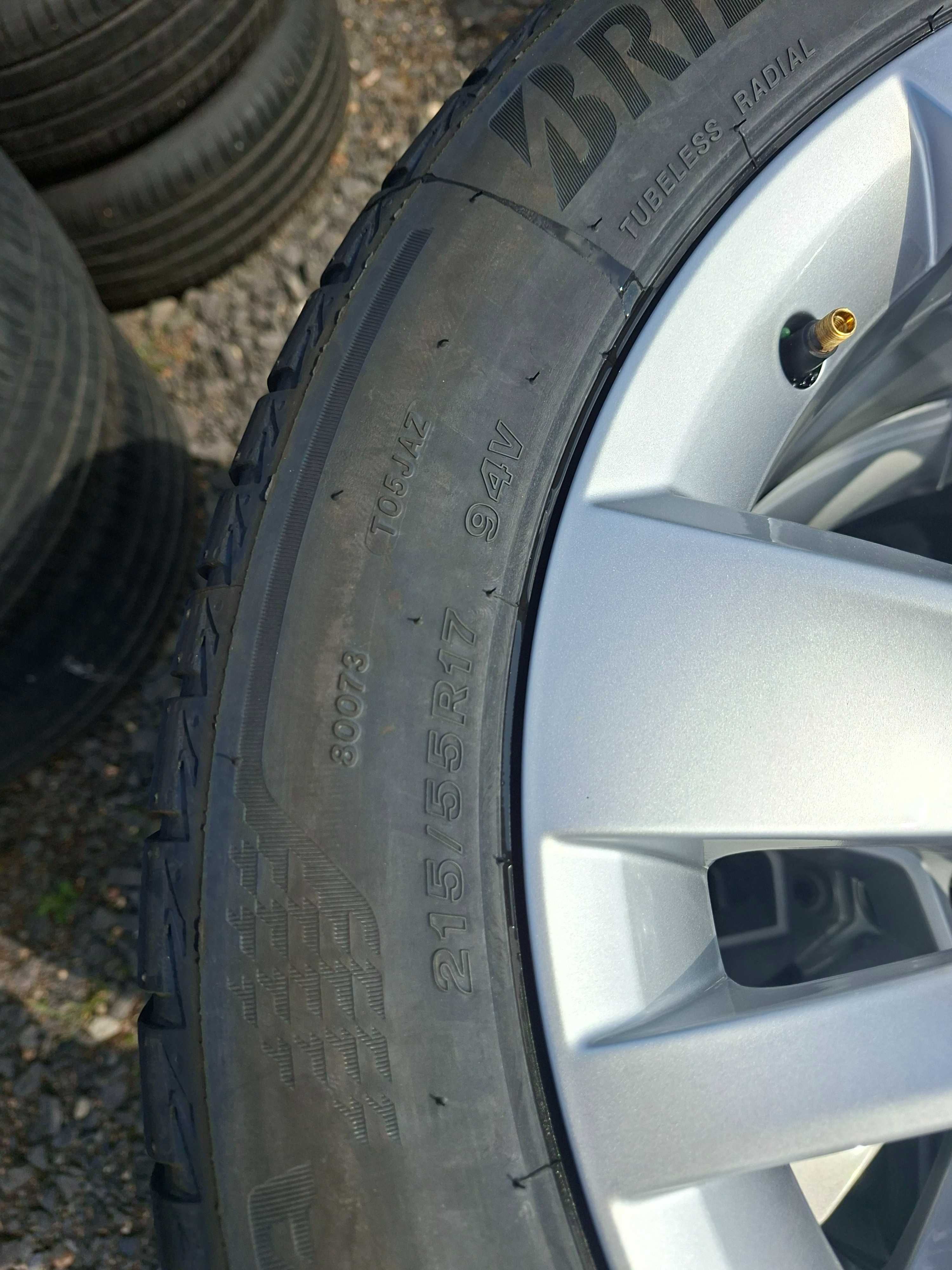 [L7] NOWE DEMO OPONY LETNIE 17'' 215/55R17 94V BRIDGESTONE Turanza 005