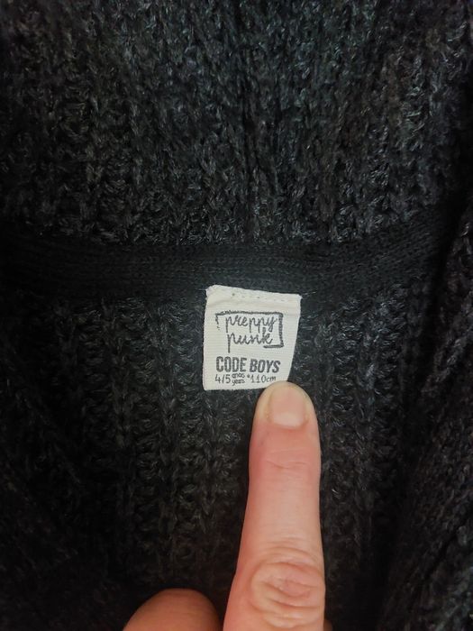 Casacos malha rapaz 6 anos