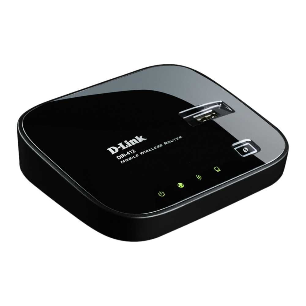 Роутер/Маршрутизатор D-Link DIR-412 Wi-Fi 3G