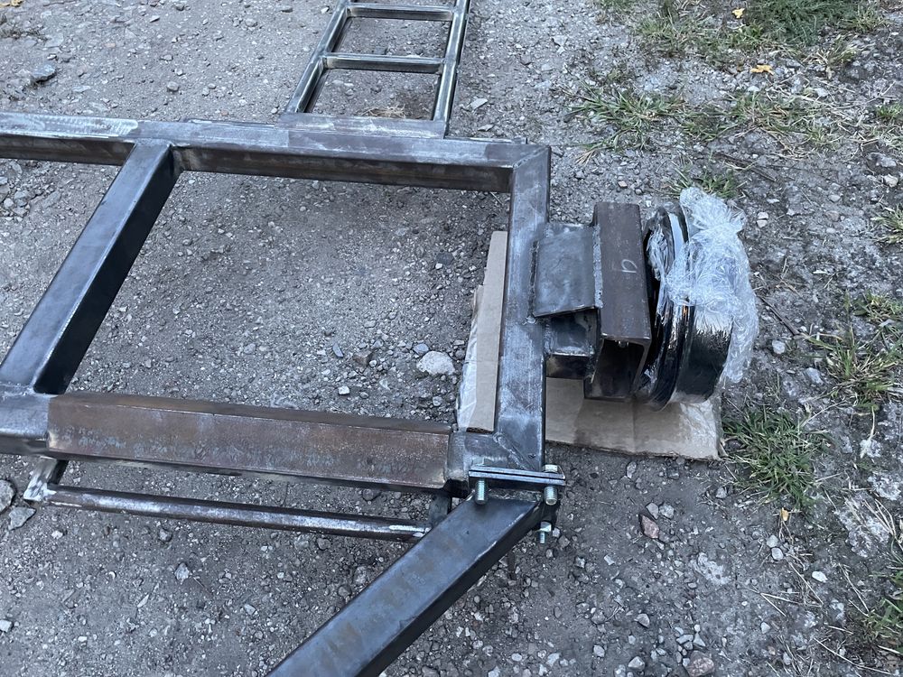 Прицеп лафет-подкат разборной. Лафета. Підкат. Жорстка сцепка. Євакуат