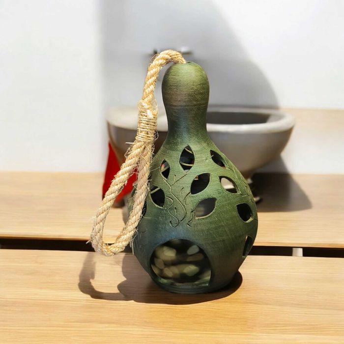Lampion Ceramiczny 30 cm ( Gliniany ) Ręcznie Robiony