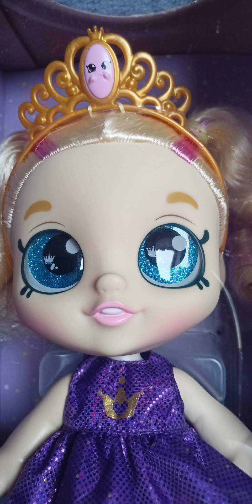 Nowa lalka Tiara Sparkles KINDI KIDS z akcesoriami