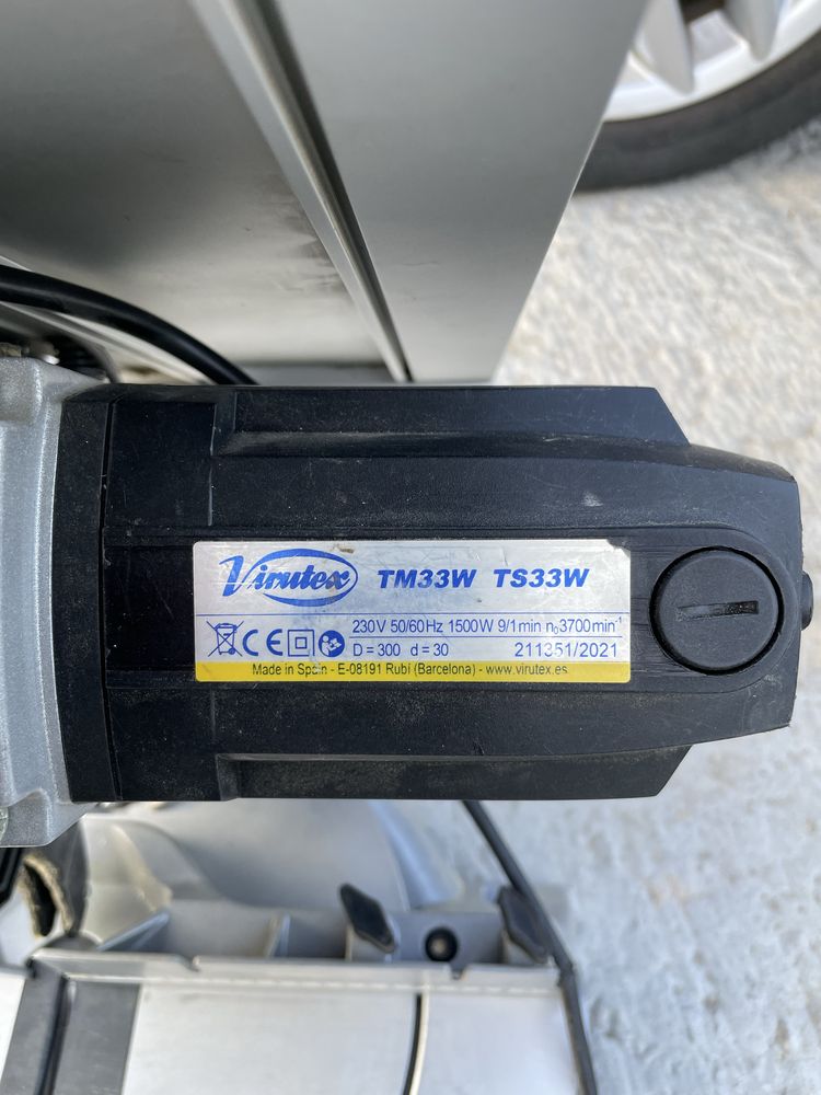 Торцювальна пила, торцовка Virutex TM33W