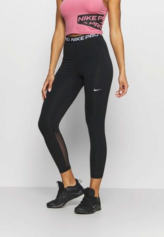 Nike pro performance czarne 365 legginsy sportowes 36