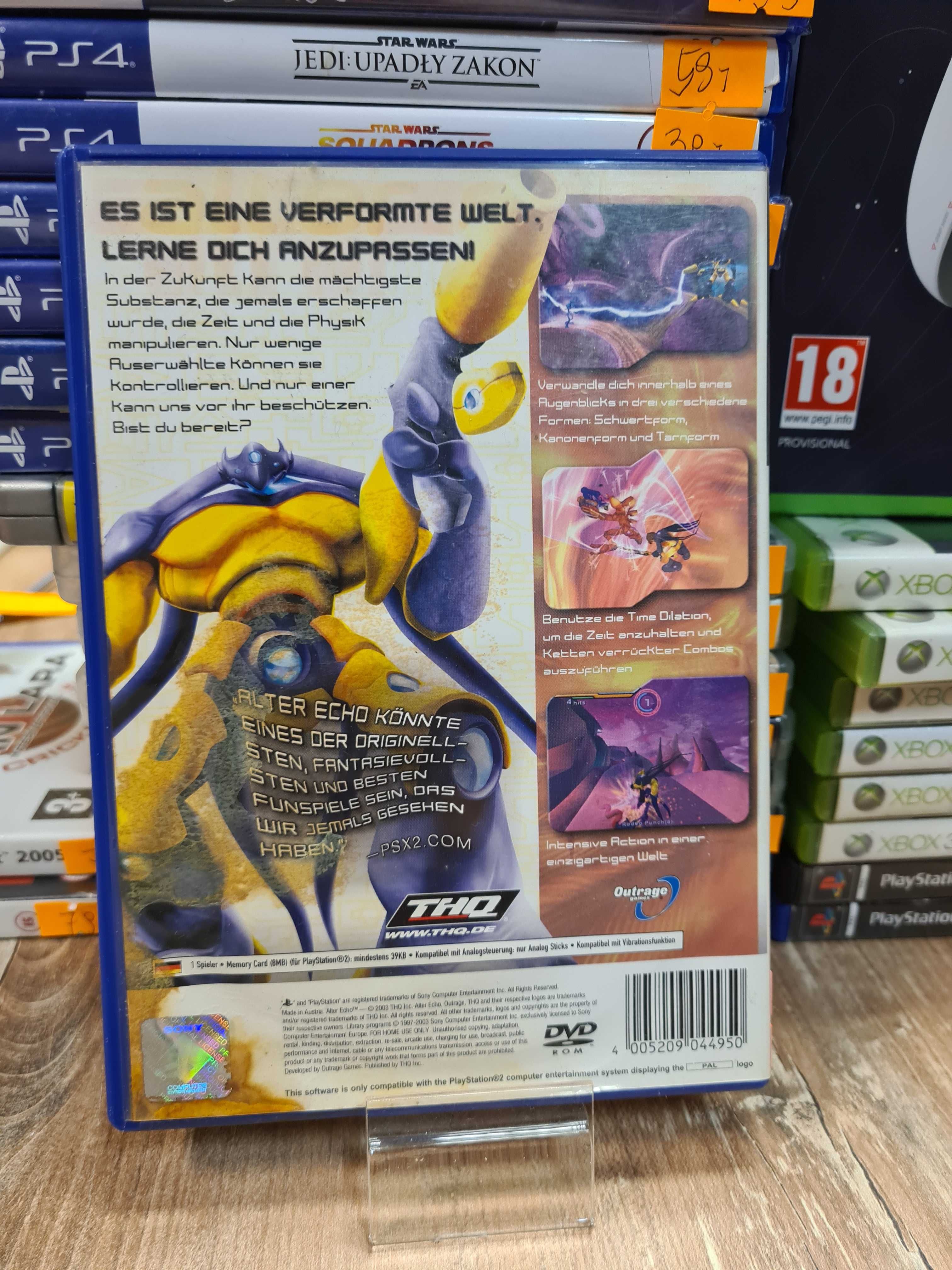Alter Echo PS2,  Sklep Wysyłka Wymiana