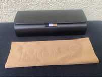 Etui na okulary Boss, czarne, nowe