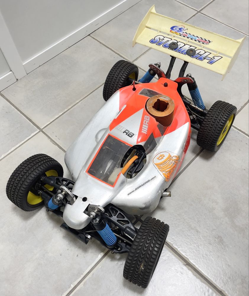 Carro r/c  gs storm CL1
