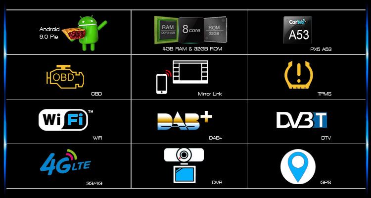 Auto-radio android 14 64GB Mercedes CLASSE S CL W220 W215 Octacore