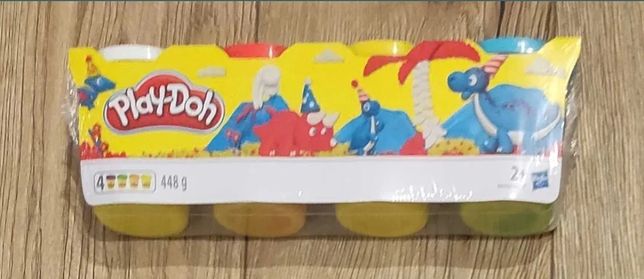 Ciastolina Play-Doh 4 kolory nowa