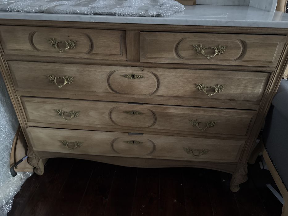 Komoda Ludwikowska oczyszczona