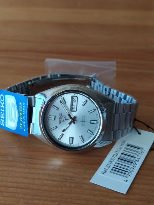 *NOVO* Seiko 5 automático 37 mm SNXS73J1 MADE IN JAPAN