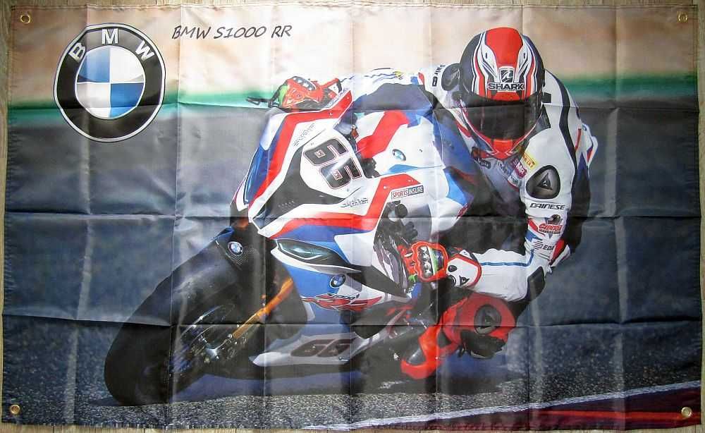 Flaga Unikatowy Transparent BMW S 1000 RR