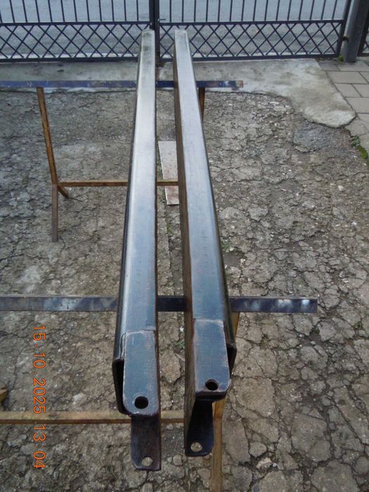 Przedłużki wideł wózek widłowy 2,2m przekrój wew. 163 x 65 mm oryginał