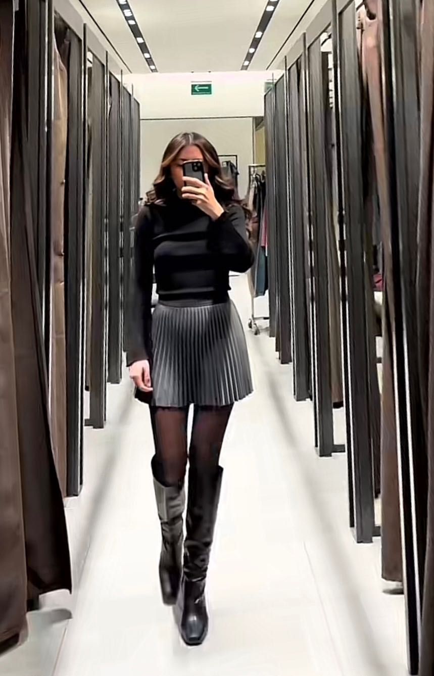 Спідниця з шортиками плісерована хс с xs s Zara юбка с шортиками Зара