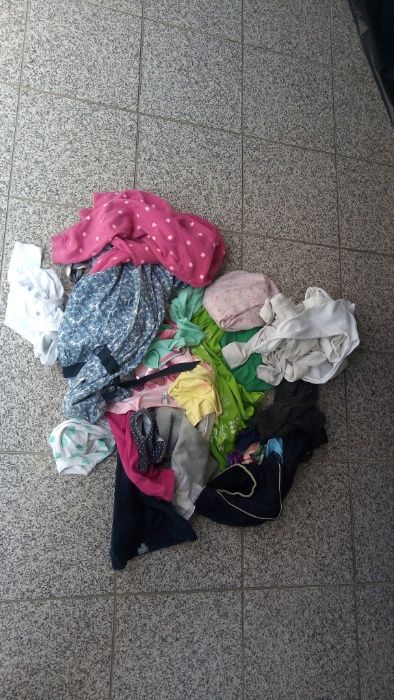 Lotes recheados roupa p despachar 6 anos