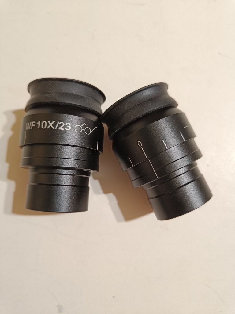 Окуляры для микроскопа широкоугольные WF10X/23 диаметр 30 мм