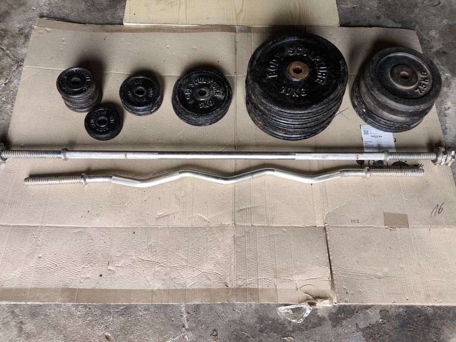 Obciążenie żeliwne zestaw 110kg