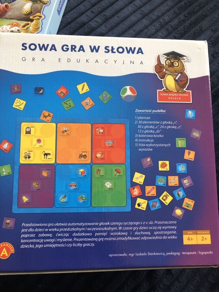 Zestaw super matematyk sowa gra w słowa puzzle