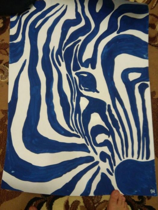 Аромасвечи в гипсовом кашпо, Зебра, Zara чашки,Декор