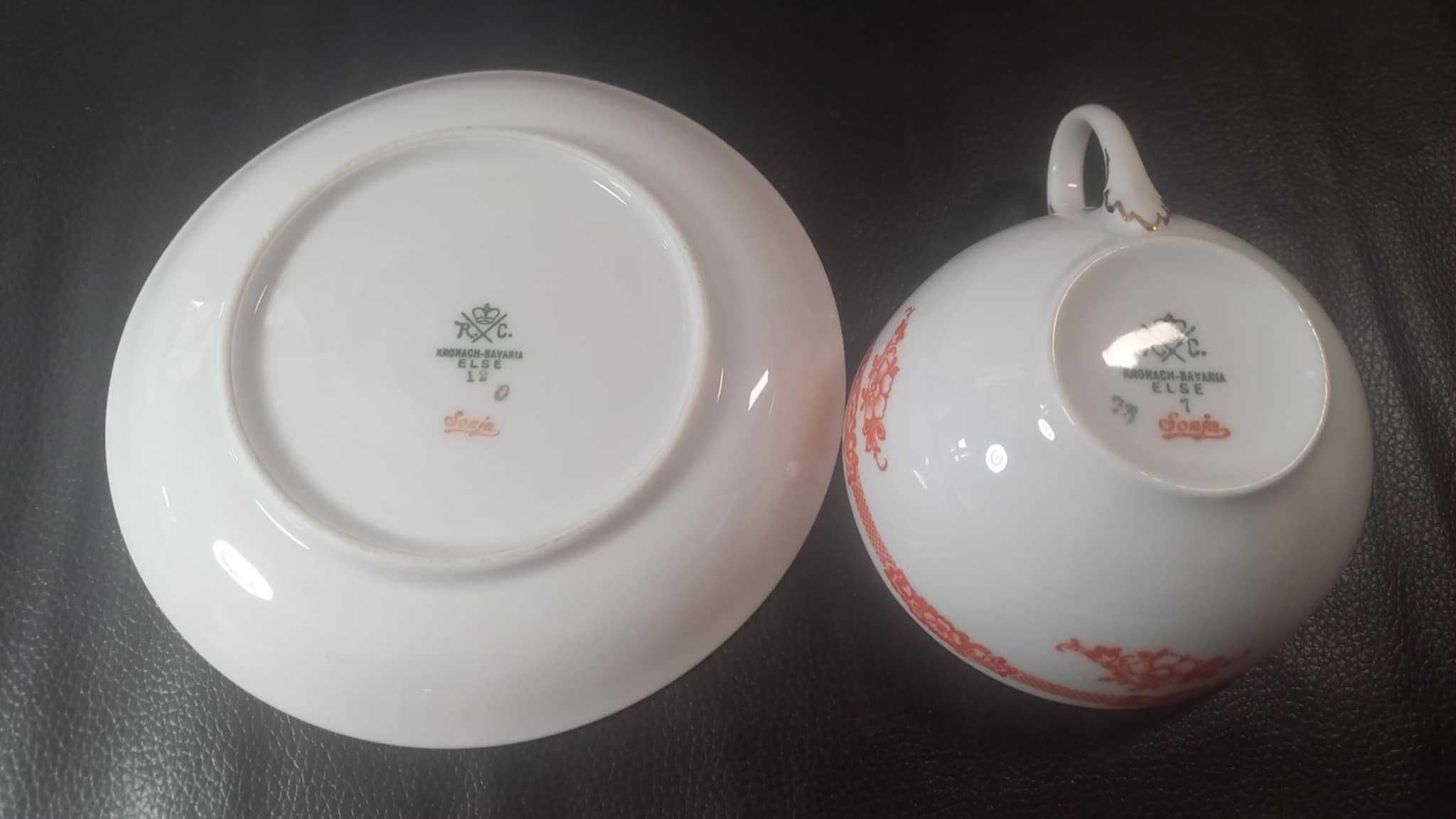Zestaw Porcelanowy Rosenthal Kronach-Bavaria