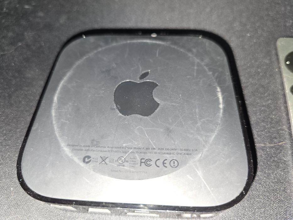 Apple tv a1469 com comando e cabo AC