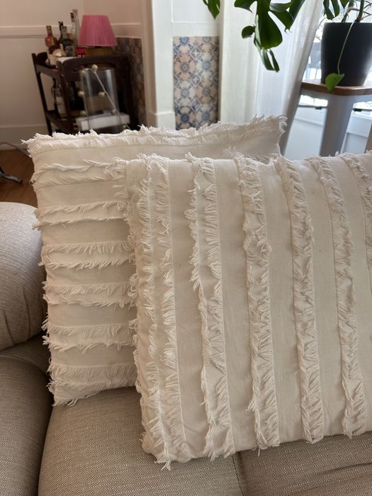 4 Cushions + 5 sets of pillow cases