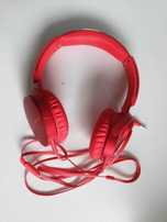 Słuchawki nauszne SONY MDR-XB550APB z mikrofonem czerwone