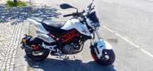 Benelli tnt 125 como nova