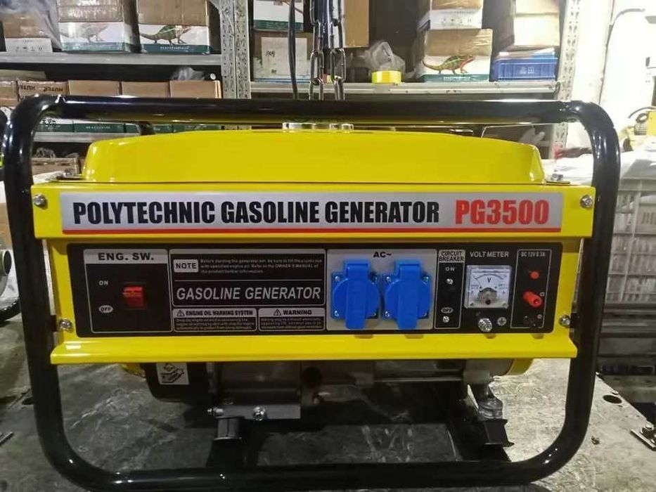 Генератор бензиновий Polytechnic PAAP1200( PG3500 ) 3 кВт потужність
