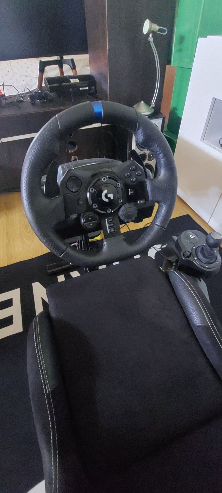 Setup sim racing playseat com g923