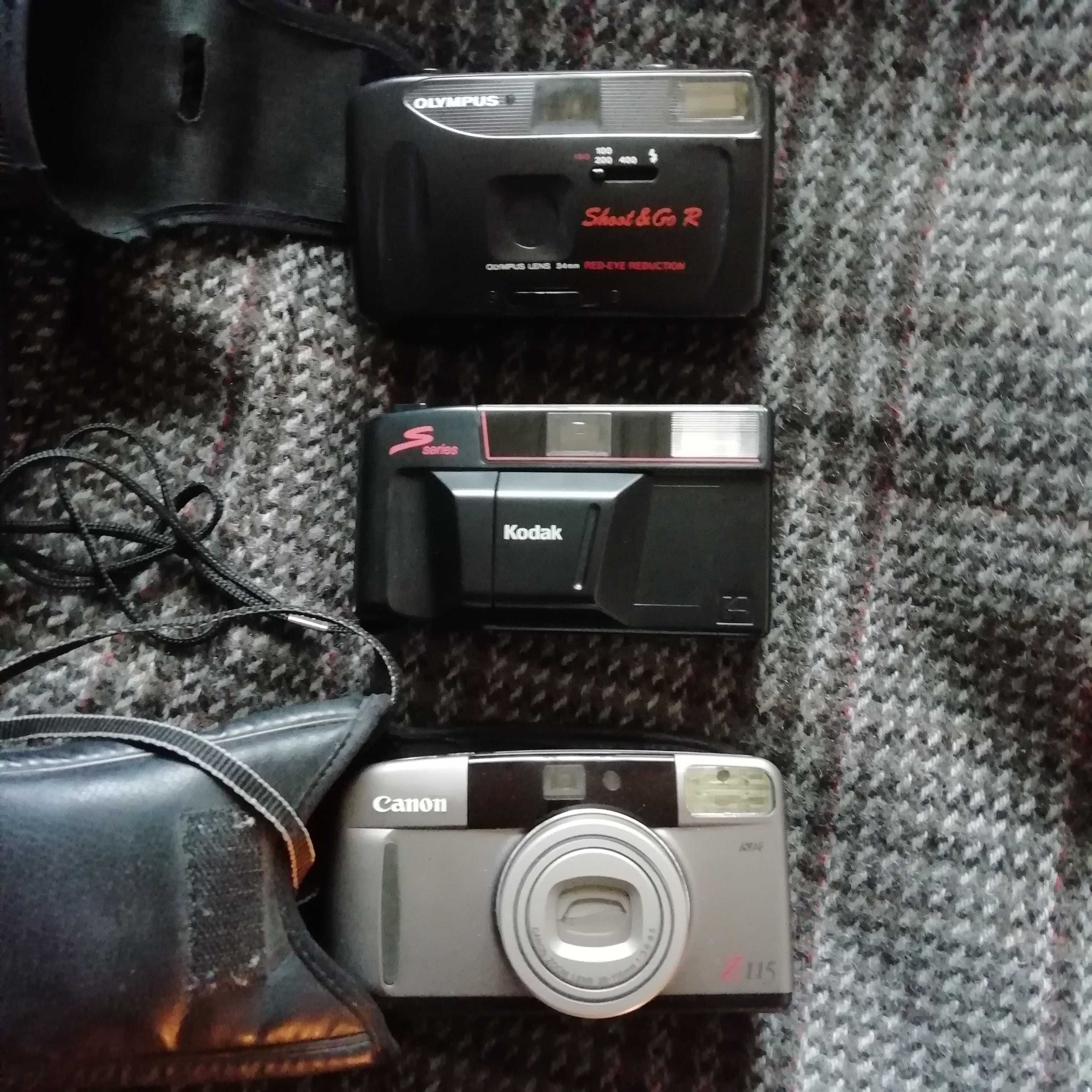3 câmaras fotográficas analógicas