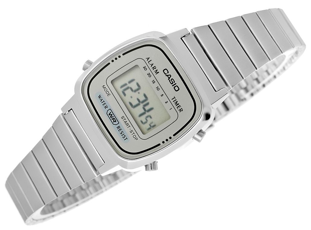 zegarek damski casio la670wa- 7df + box
