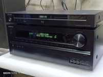 Potężny Amplituner Onkyo, plus DVD Blu-Ray,  HDMI