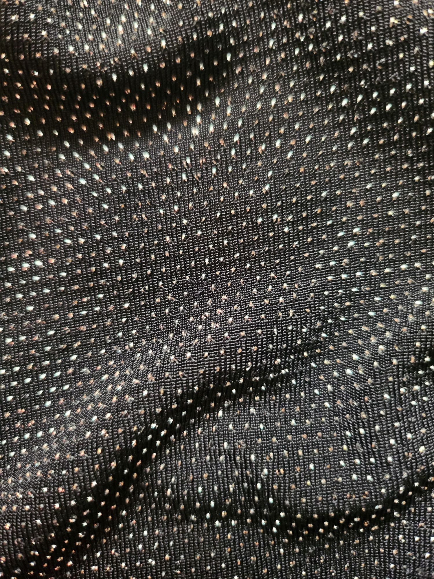 Mini spódnica czarno-srebrna Divided H&M rozkloszowana gumka s