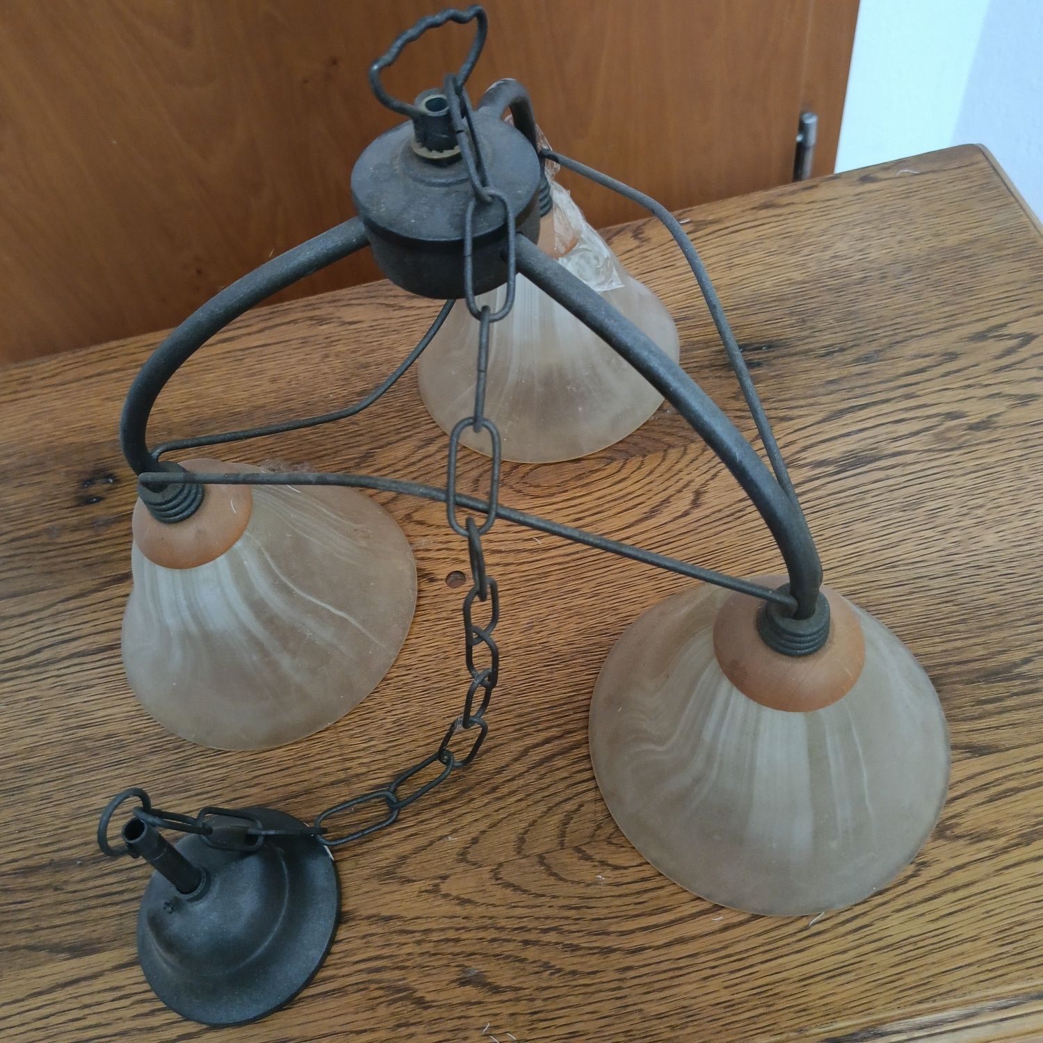 3 szt kloszy do żyrandola