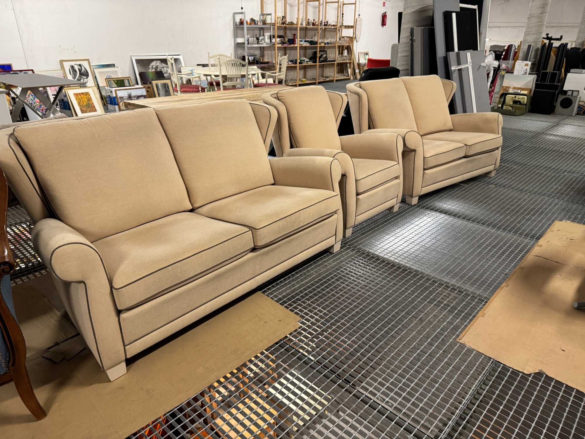 Wypoczynek sofa kanapa wypoczynek 3 2 1 zestaw wypoczynkowy