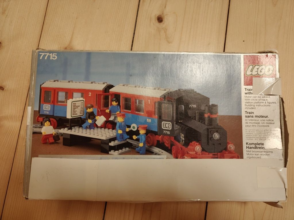 LEGO Pociąg 7715 Unikat z 1985 roku