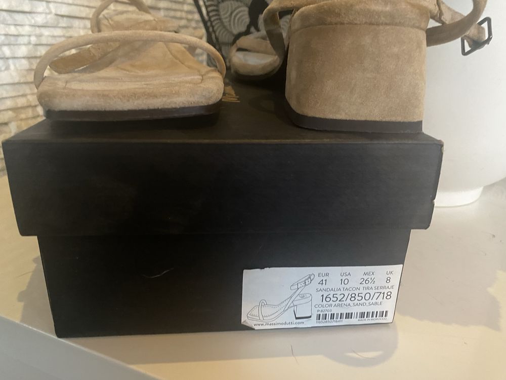 sandały Massimo Dutti