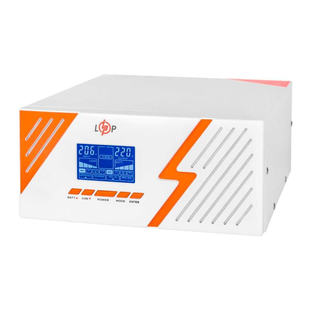 ДБЖ з правильною синусоїдою 12V LPM-PSW-1500VA  White АКЦІЯ +подарунок