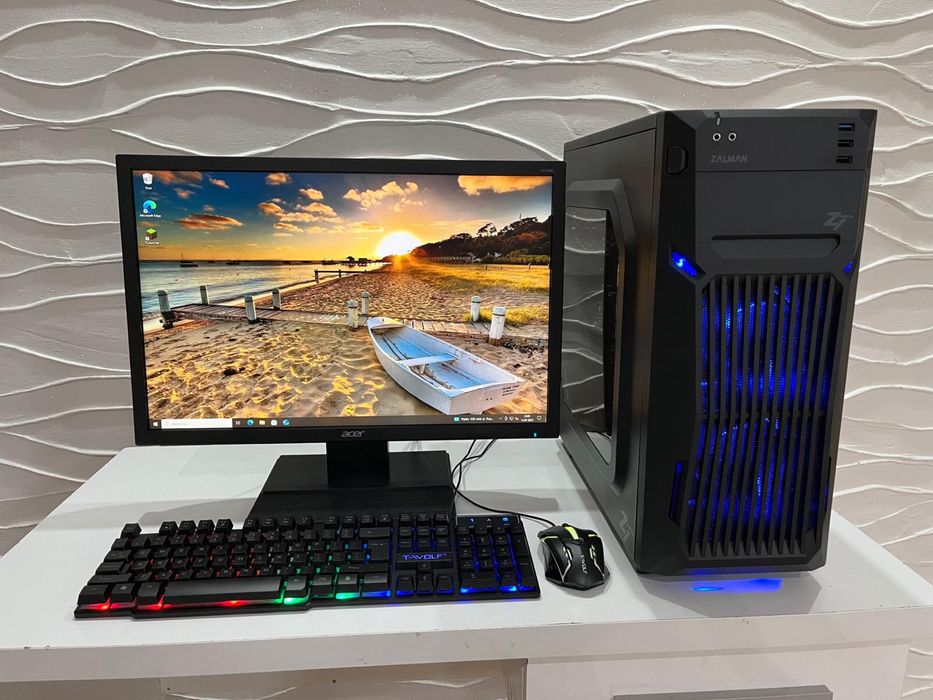 Komputer i5-6600 / RX 470 8GB / SSD / HDD / 16 RAM / Monitor|Gamingowy