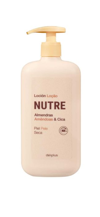 Loción corporal Nutre. Balsam odżywia suchą skórę 600ml.  Deliplus