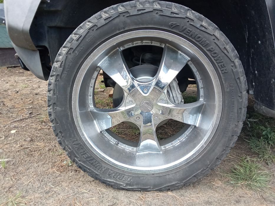 4 felgi z oponami 22 cale