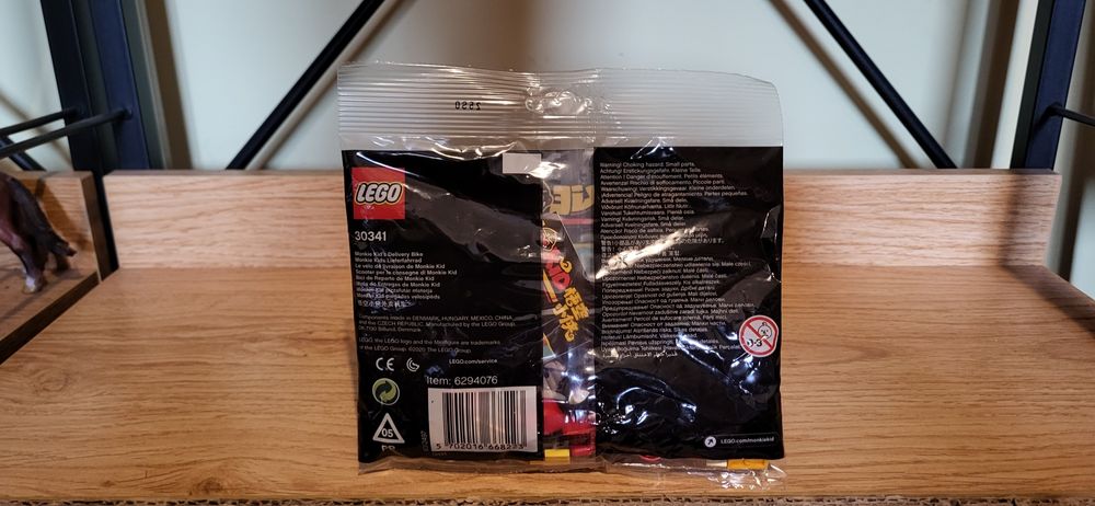 Lego 30341 Rower Kurierski Monkie Kid saszetka z klockami