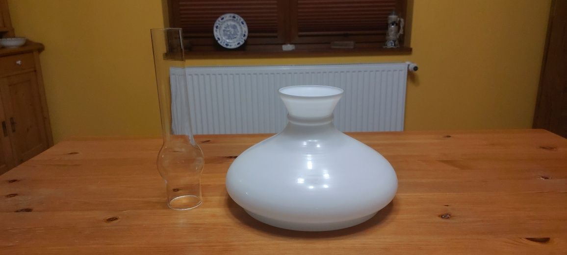 Klosz do lampy naftowej, elektrycznej 23 cm