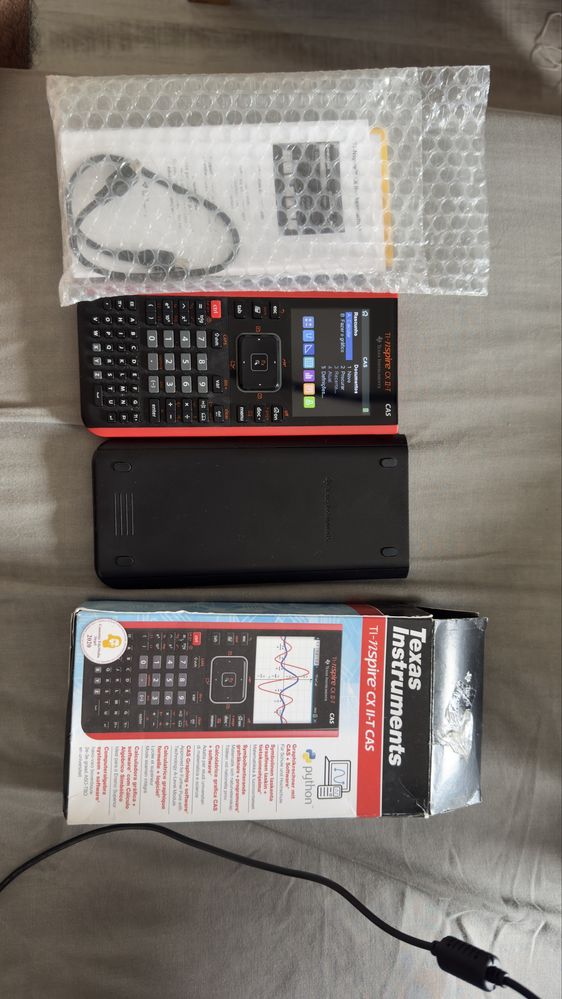 Calculadora grafica Texas TI-nspire cx II-T