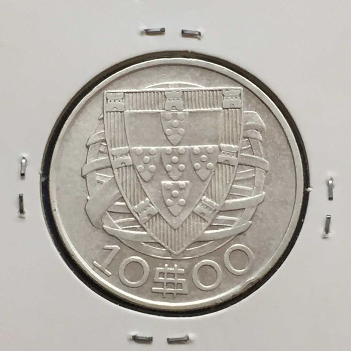 10 Escudos 1932 - prata