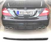 AILERON LIP MERCEDES W219 04-10 LOOK AMG PRETO BRILHANTE