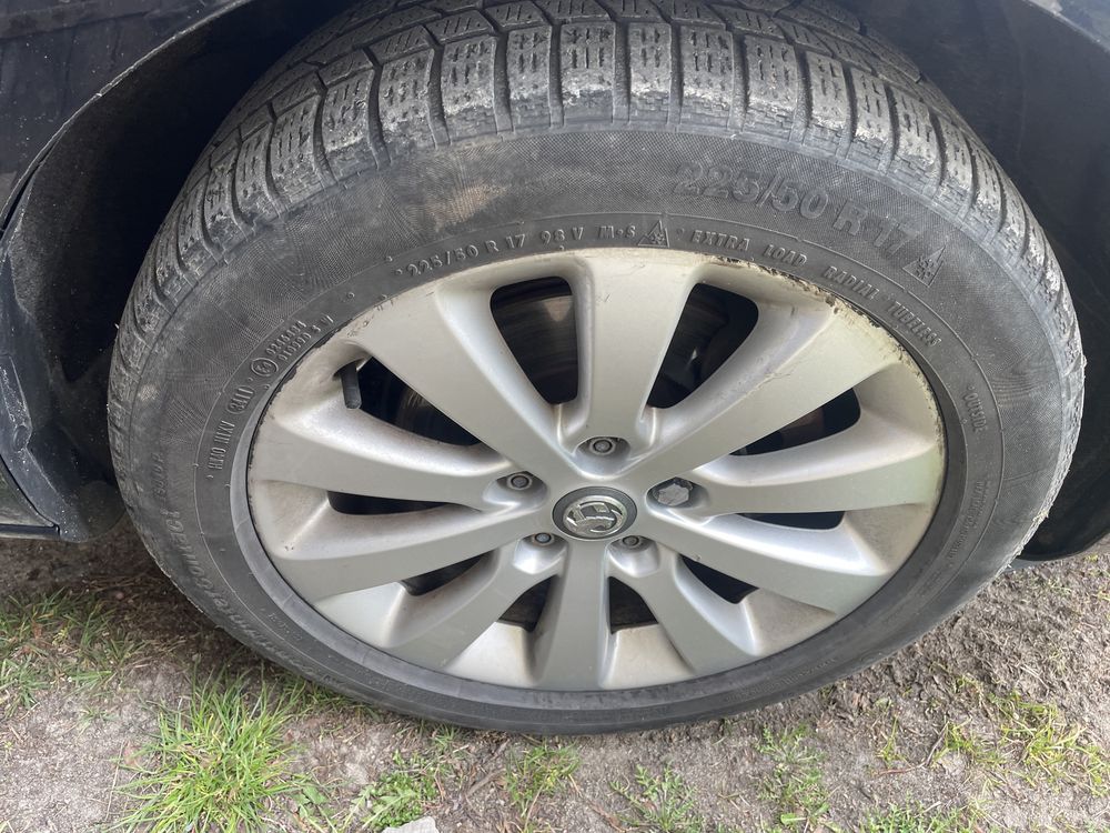 Opel astra J IV 4 alufelgi koła 225/50 r17 zima 5x115