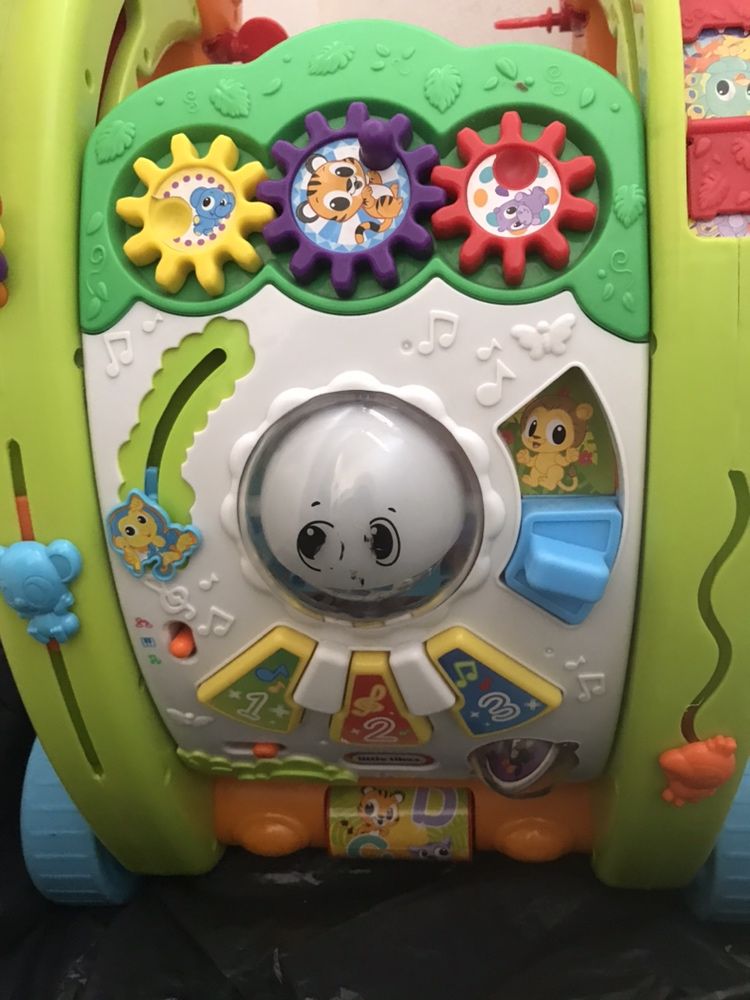 Little Tikes 3 w 1 chodzik i stolik aktywności